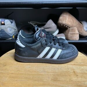 Adidas samba classic black white brown